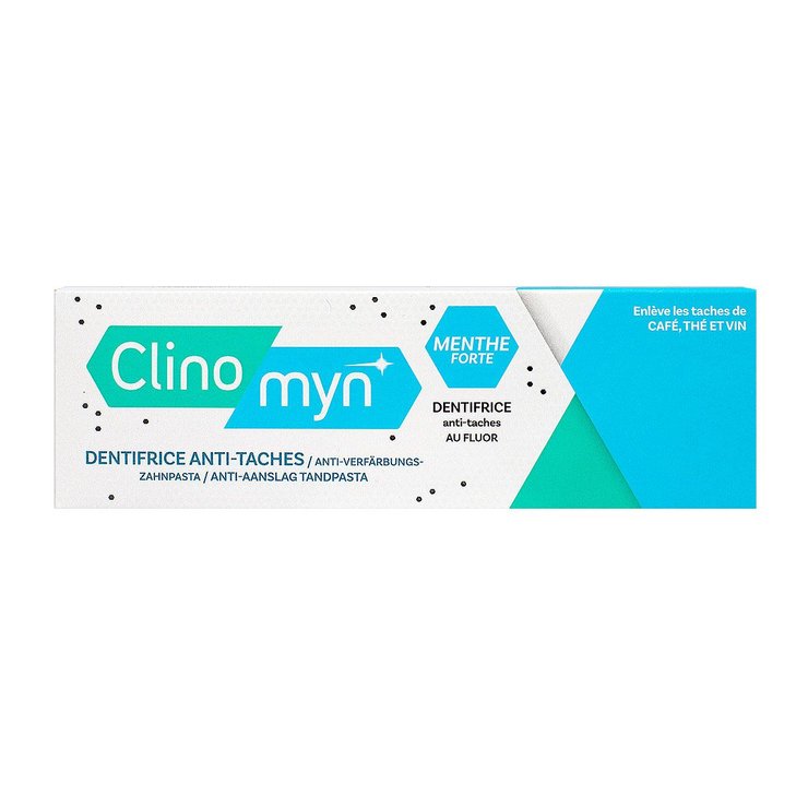 Clinomint dentifrice gel éclat menthe glaciale 75ml