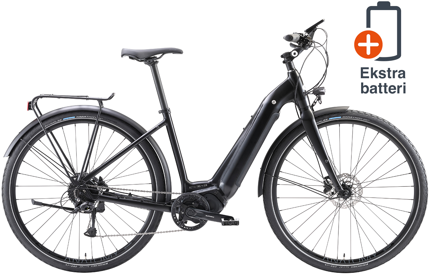 Netto TRG ION Low Satin Black