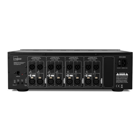 Lyngdorf MXA-8400 – de ultieme 8-kanaals surroundversterker met Purifi-technologie