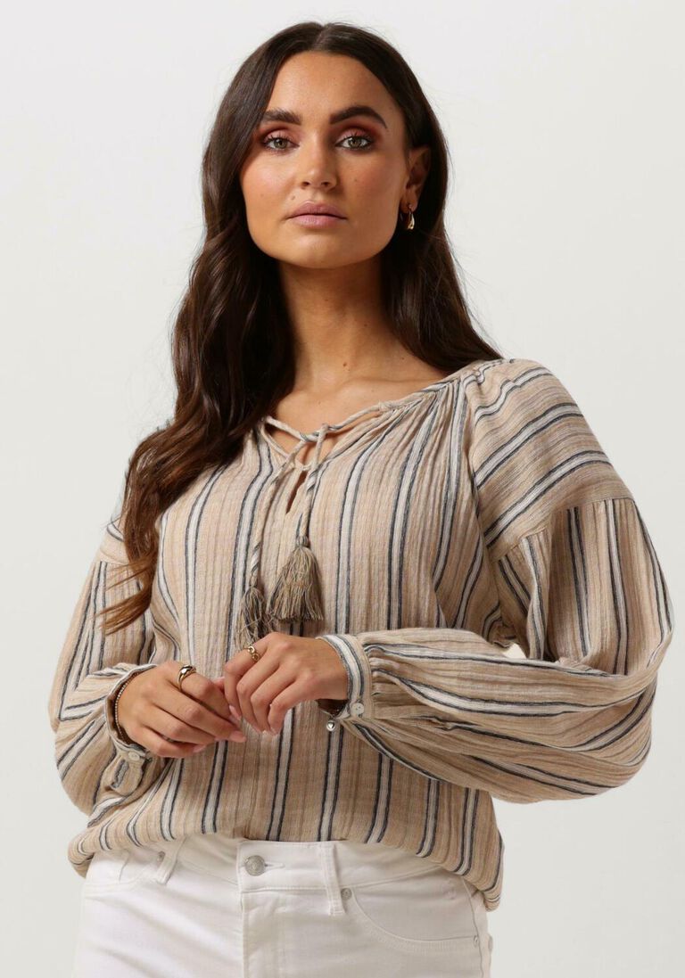 CIRCLE OF TRUST beige circle of trust blouse junni blouse