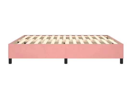 Sommier à lattes de lit Rose 160x200 cm Velours