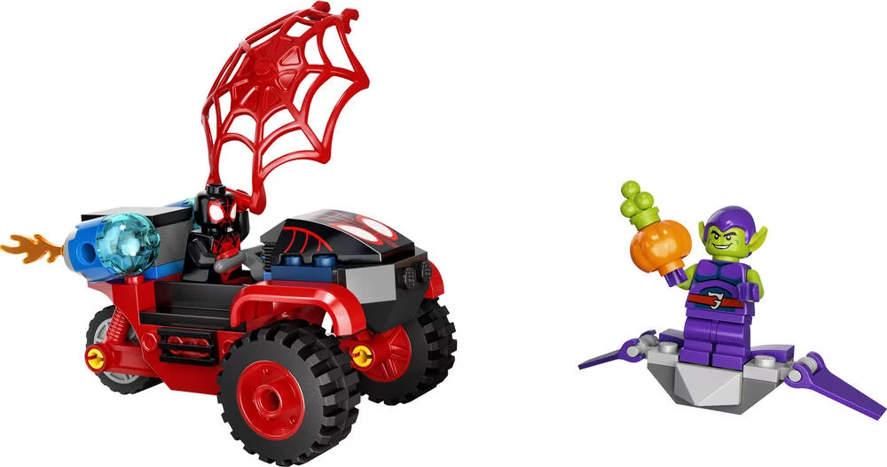 LEGO®DISNEY MARVEL 10781 -MILES MORALES : LE TECHNO-TRIKE DE SPIDER-MAN