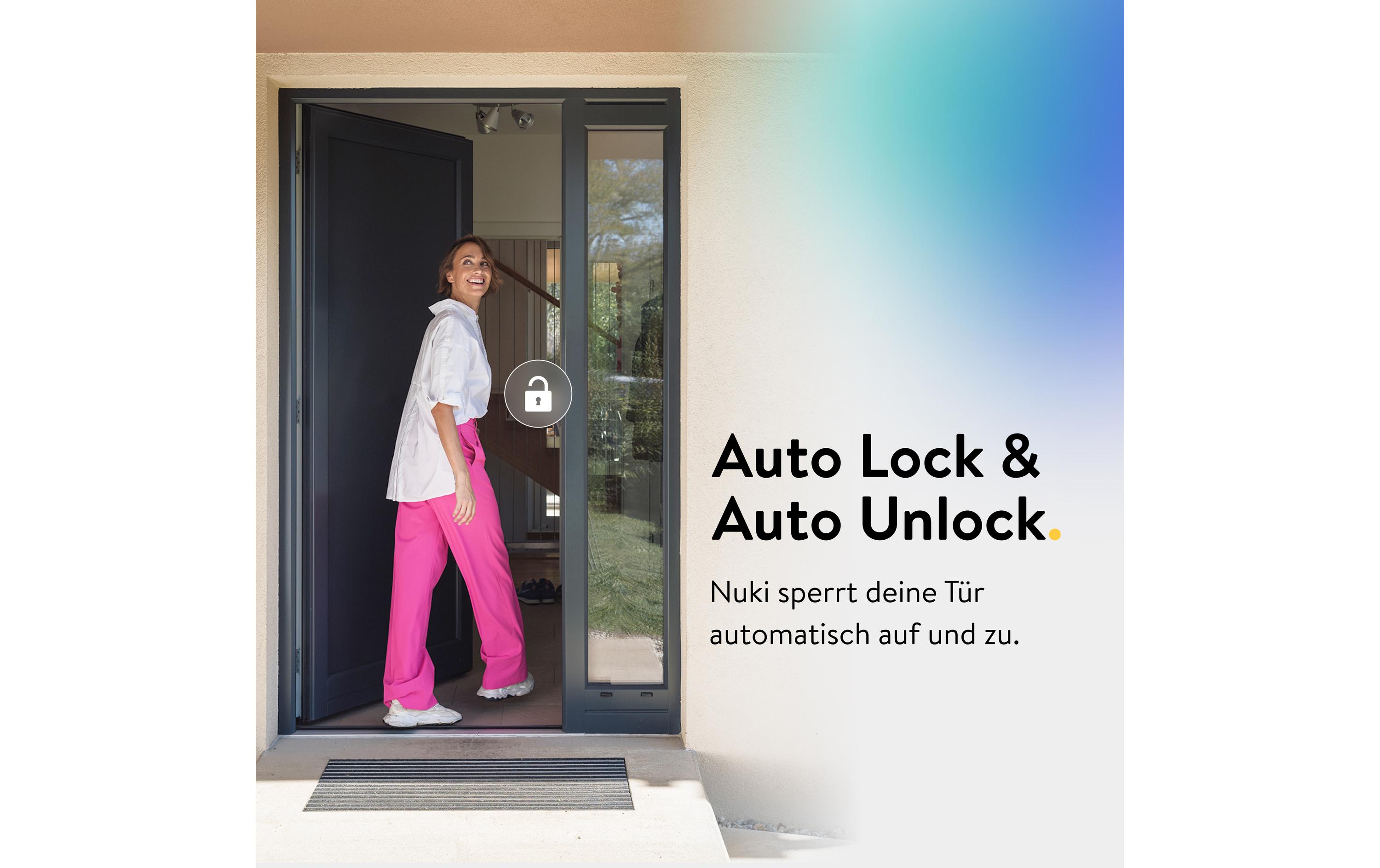 Smart Lock GO CH-Zylinder (5th Gen) Weiss<br>Elektronisches Smart Home Türschloss