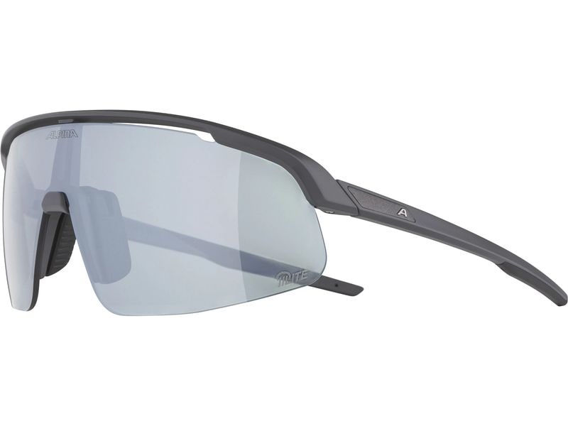 alpina Sportbrille Turbo Pro S Q-Lite - Midnight Grau matt Velobrille Cat. 2