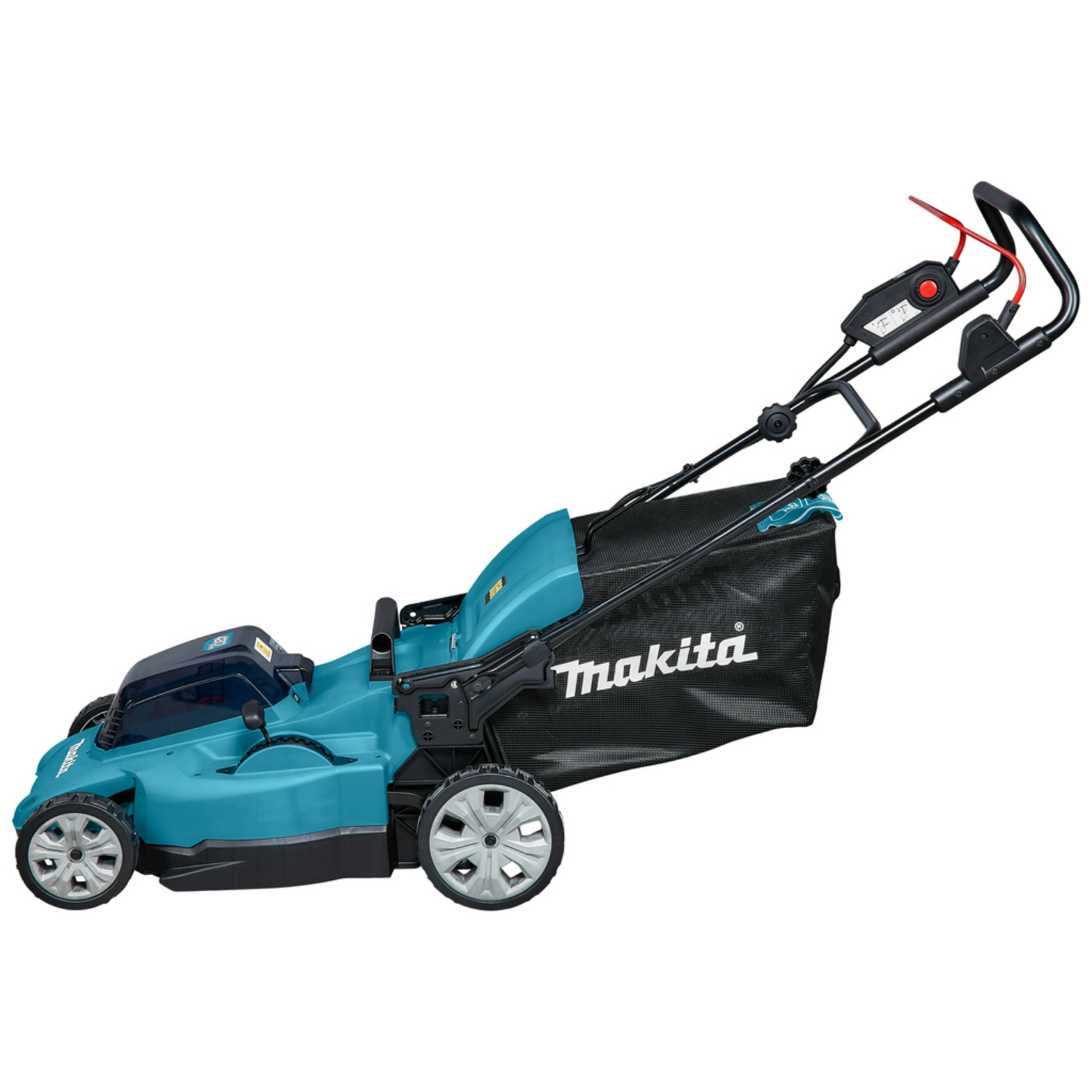 Makita DLM480PT2 (2X18V) Li-Ion Accu Grasmaaier set (2x 5,0Ah) - 48cm - 62L - 800 m²