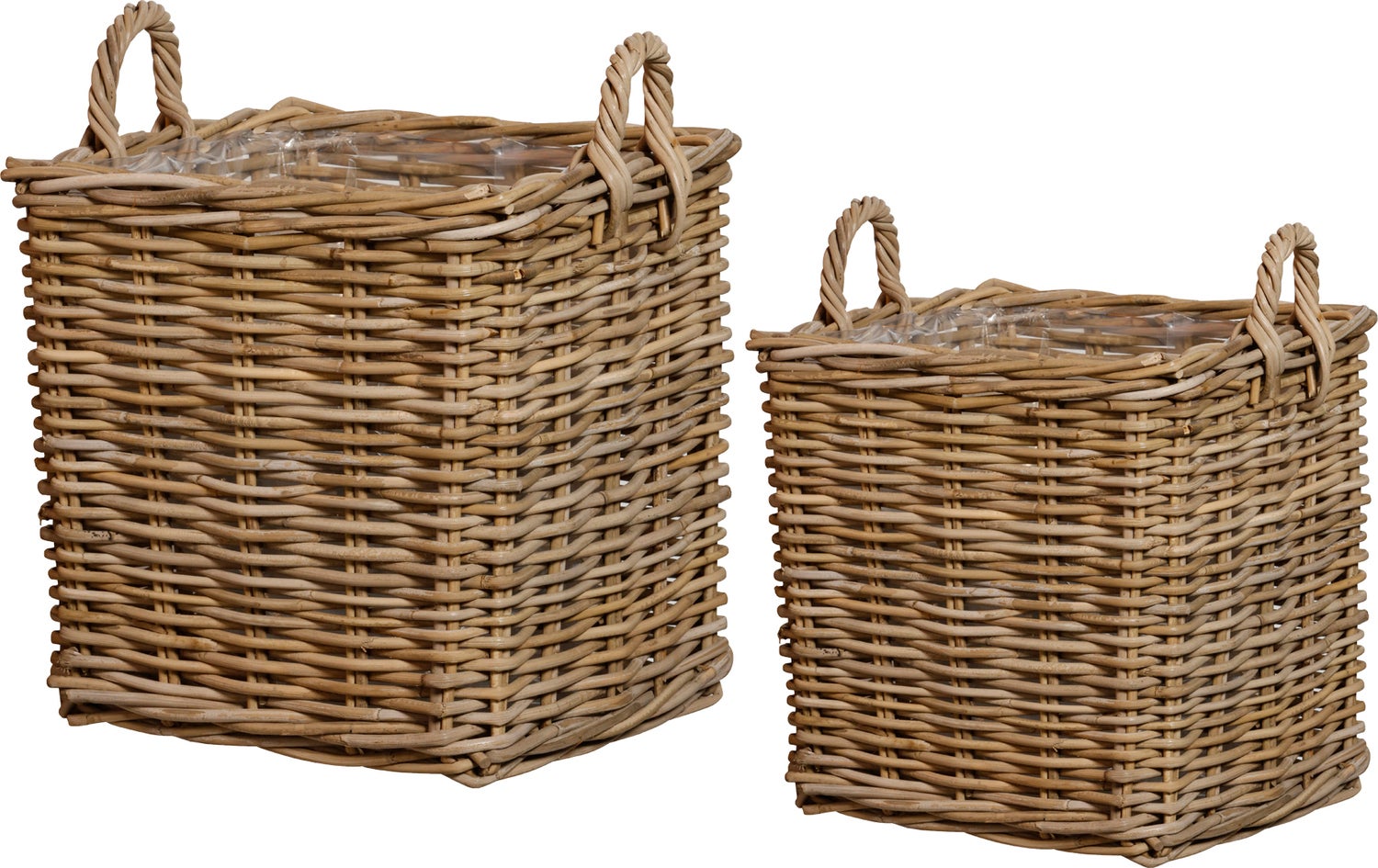 Plantenmand naturel D 50 H 50 cm