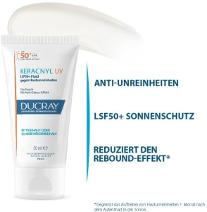 DUCRAY KERACNYL UV Fluid SPF50+, 50 ml