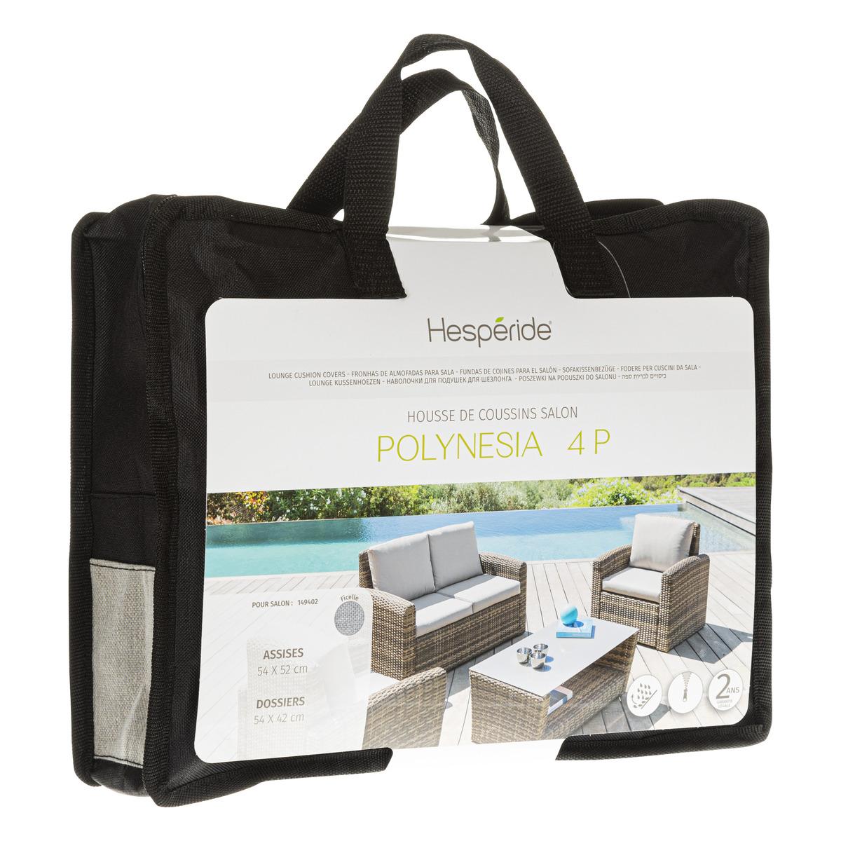 HOUSSE COUSSIN POLYNESIA 4 PLACES NATURAE