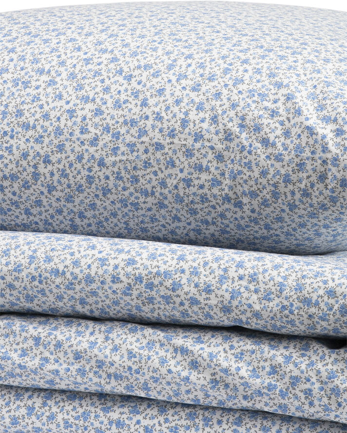 Magasin du Nord Collection Small flower print percale140x200cm Blå