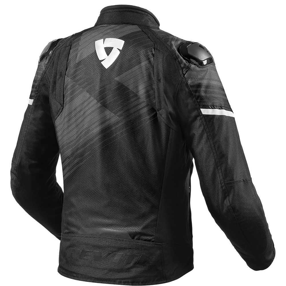 Rev'it - Blouson femme Apex H2O Ladies Noir / Anthracite / Blanc