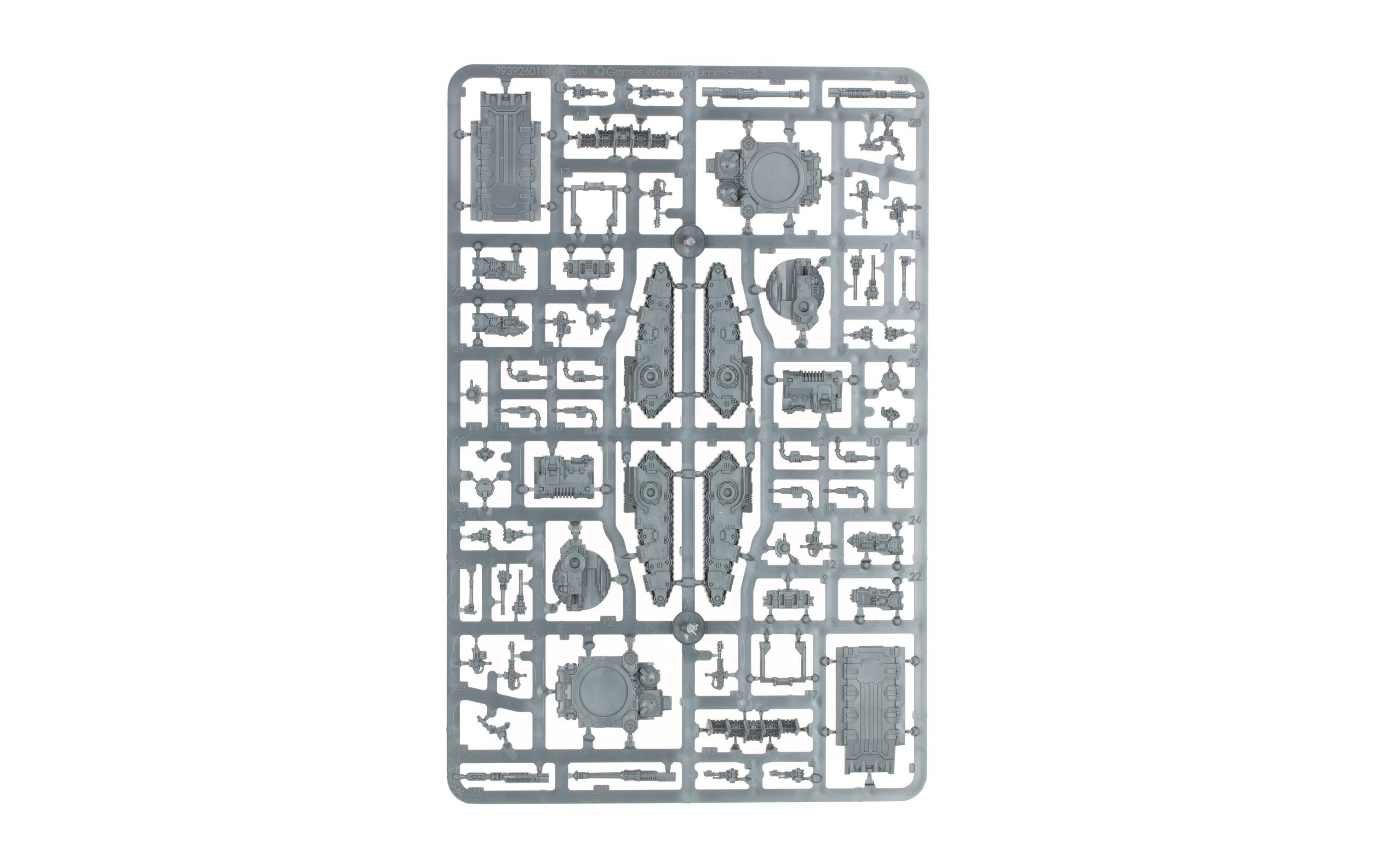 Figurenset Warhammer Horus Heresy Kratos heavy tank squadronWarhammer the Horus Heresy Legions Imperialis Miniaturen: Kratos Heavy Tank Squadron