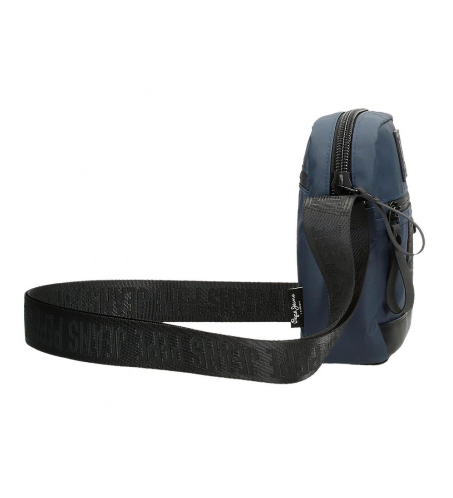 Bolsa de ombro pequena Pepe Jeans Hoxton em azul marinho
