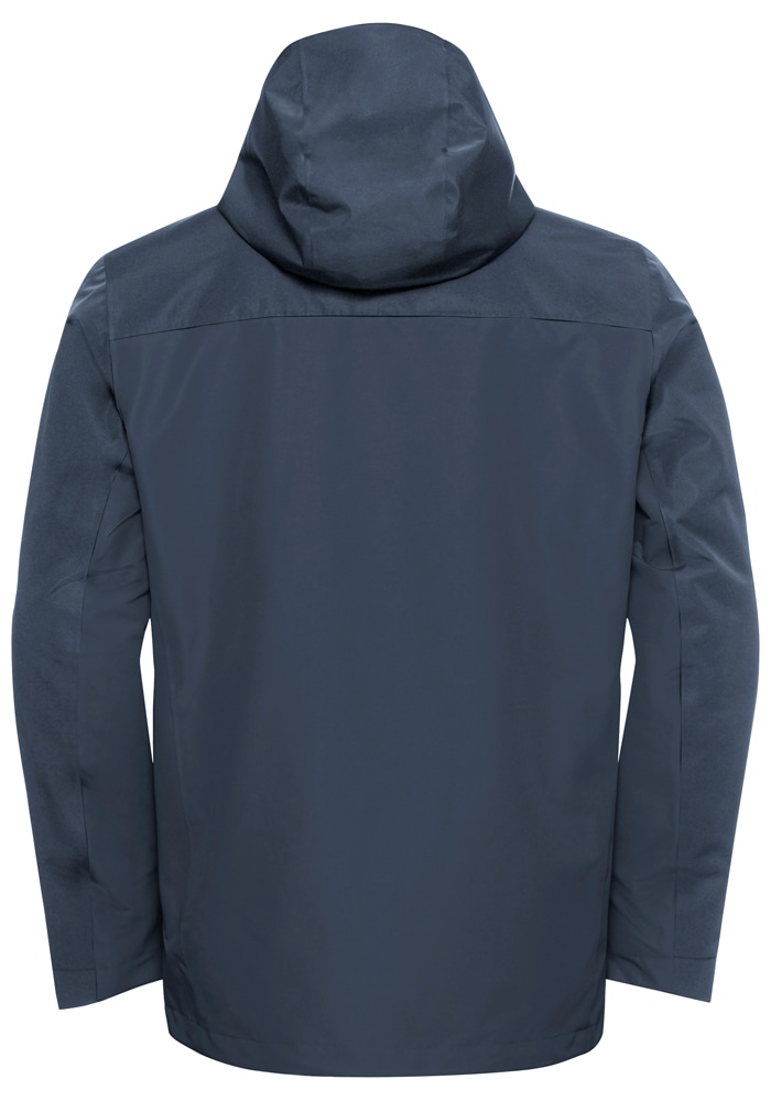 Jack Wolfskin 3-in-1-Funktionsjacke »TAUBENBERG 3IN1 JKT M« mit Kapuze 3in1, wasserdicht, winddicht, Übergangsjacke