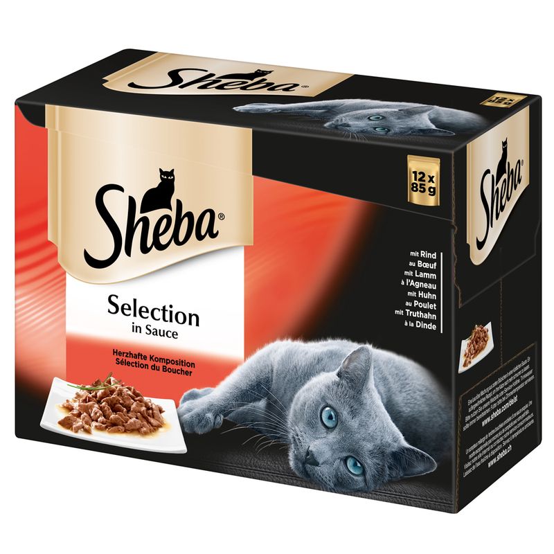 Lot mixte Sheba 96 x 85 g