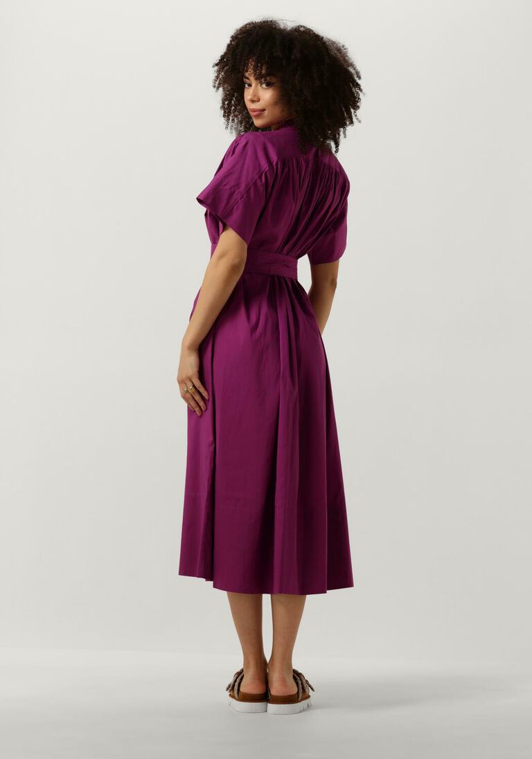 VANESSA BRUNO fuchsia vanessa bruno midi jurk ciao