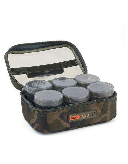 Fox Camolite Glug 8 Pot Case - Voer accessoires - 8 Pot