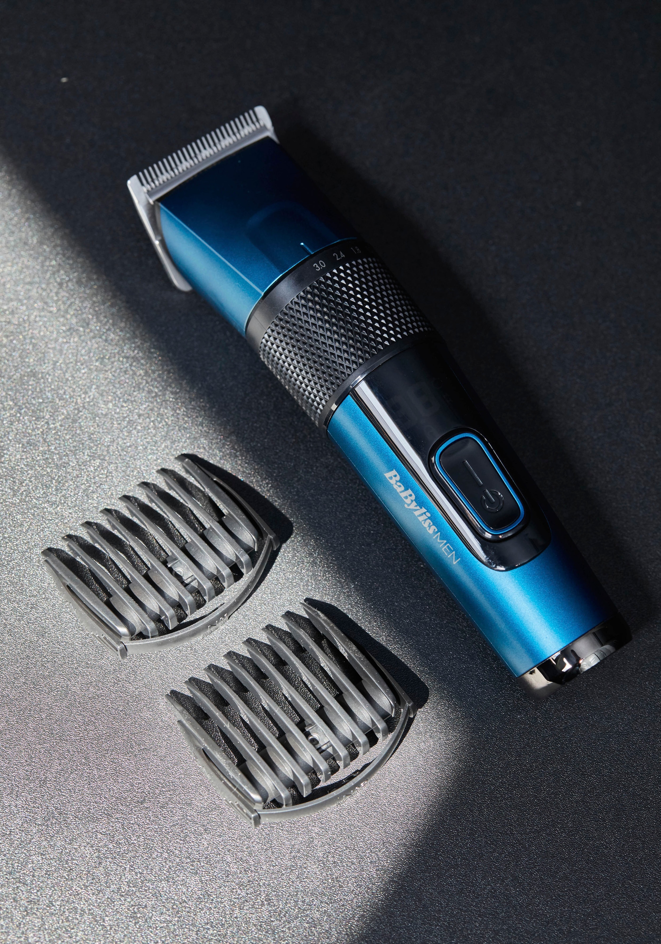 BaByliss Haarschneider »E990E MEN Japanese Steel« 8 Aufsätze mit digitaler Anzeige
