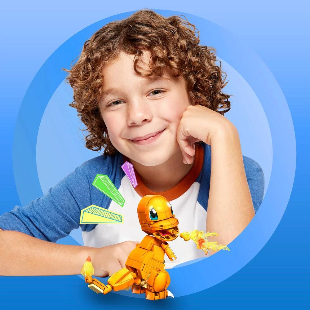 POKÉMON SALAMÈCHE À CONSTRUIRE