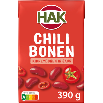 HAK Chilibonen 380g