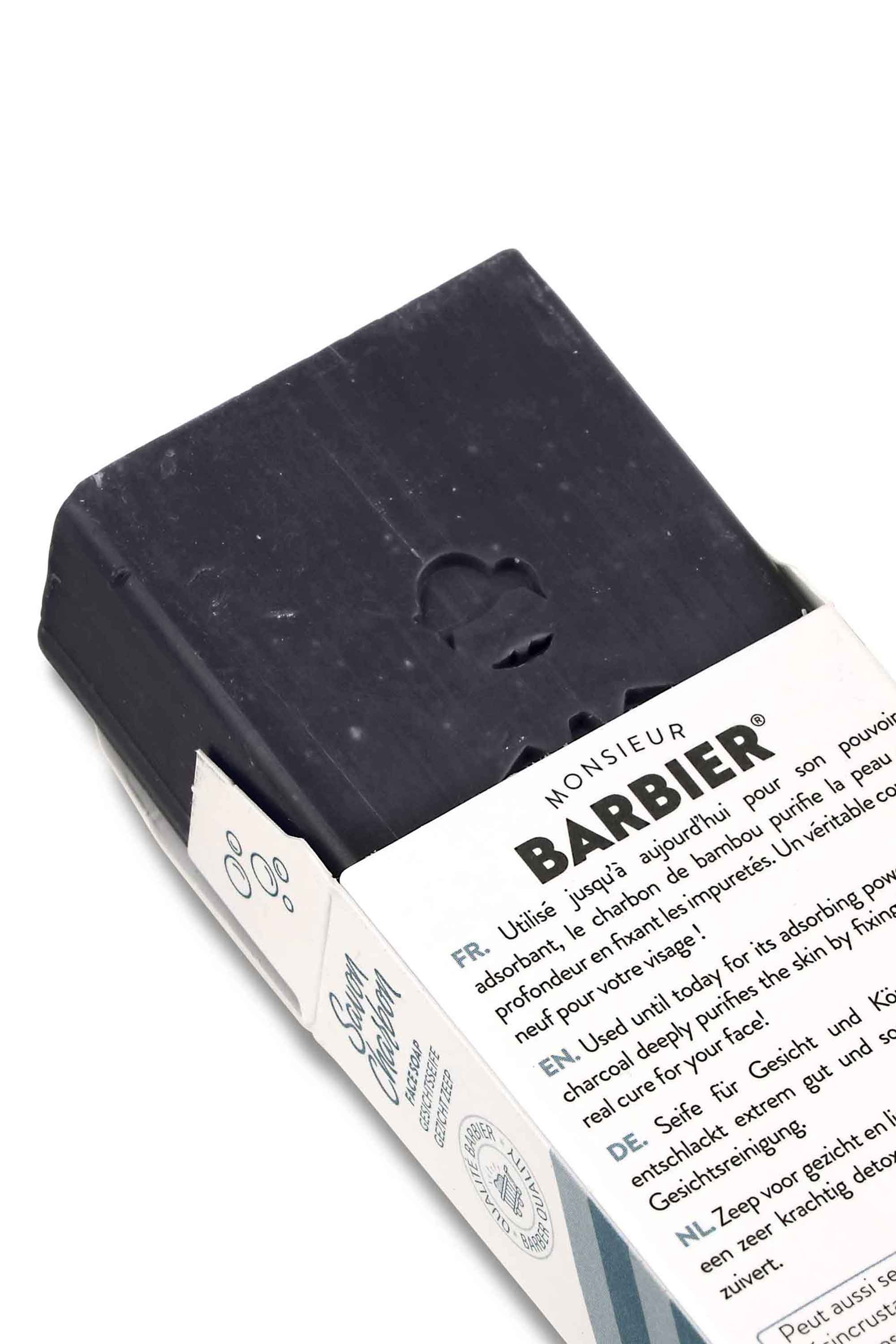 Monsieur Barbier Savon solide visage et corps Coal of Beauty-100 g