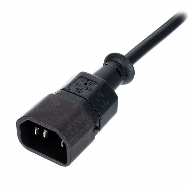 Stairville IEC Patch Cable 1,0m BK