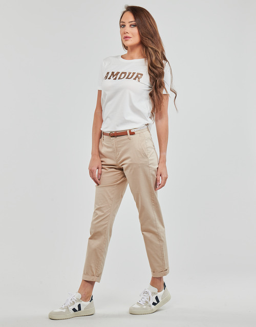 Only - ONLBIANA COTTON BELT CHINO CC PNT - Beige