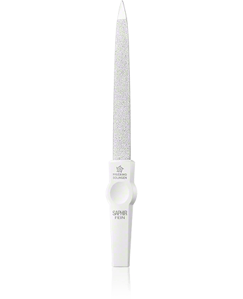 Pfeilring Nagelfeilen Saphir-Nagelfeile weiß 13cm