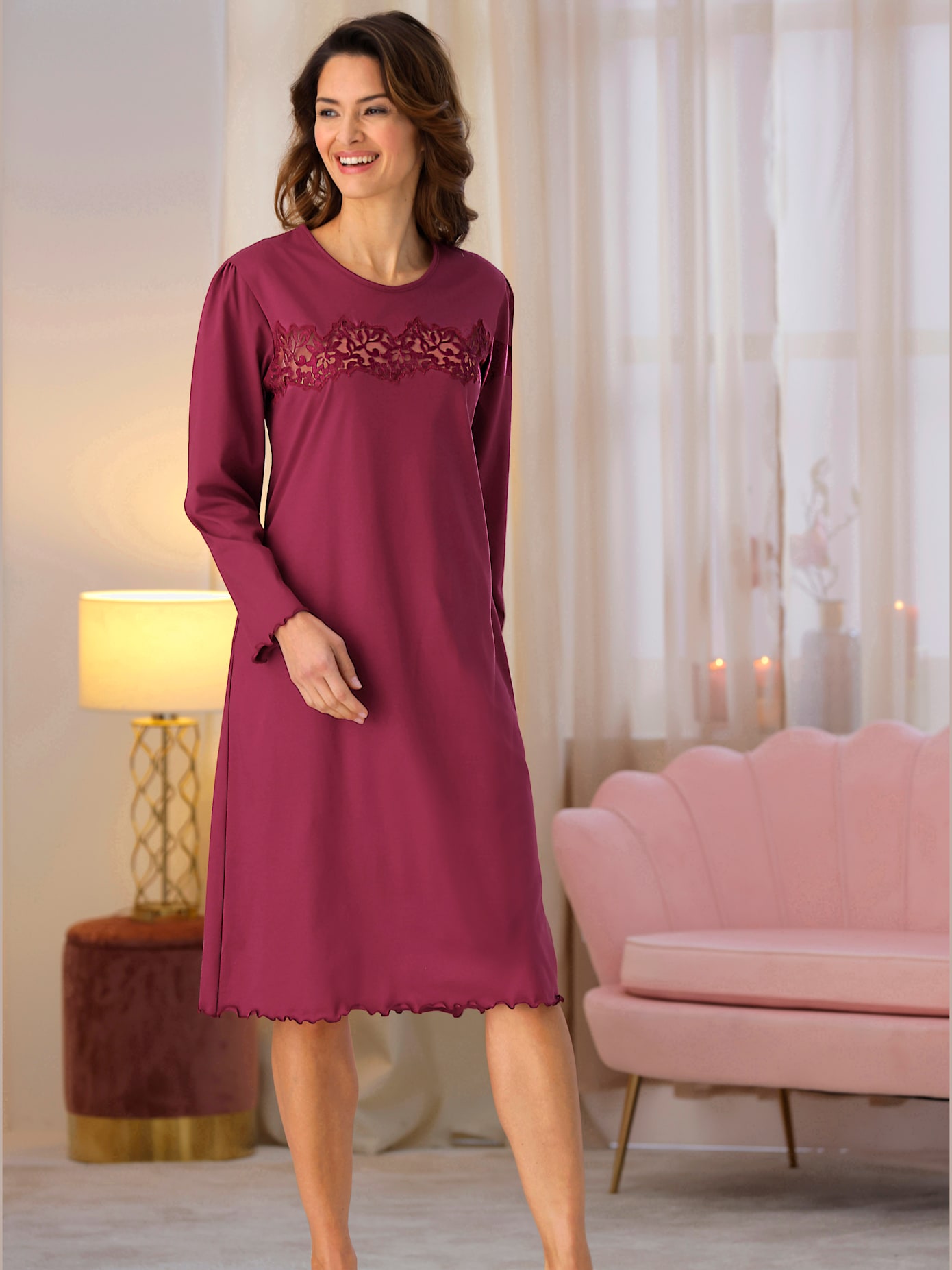 Chemise de nuit jersey fin