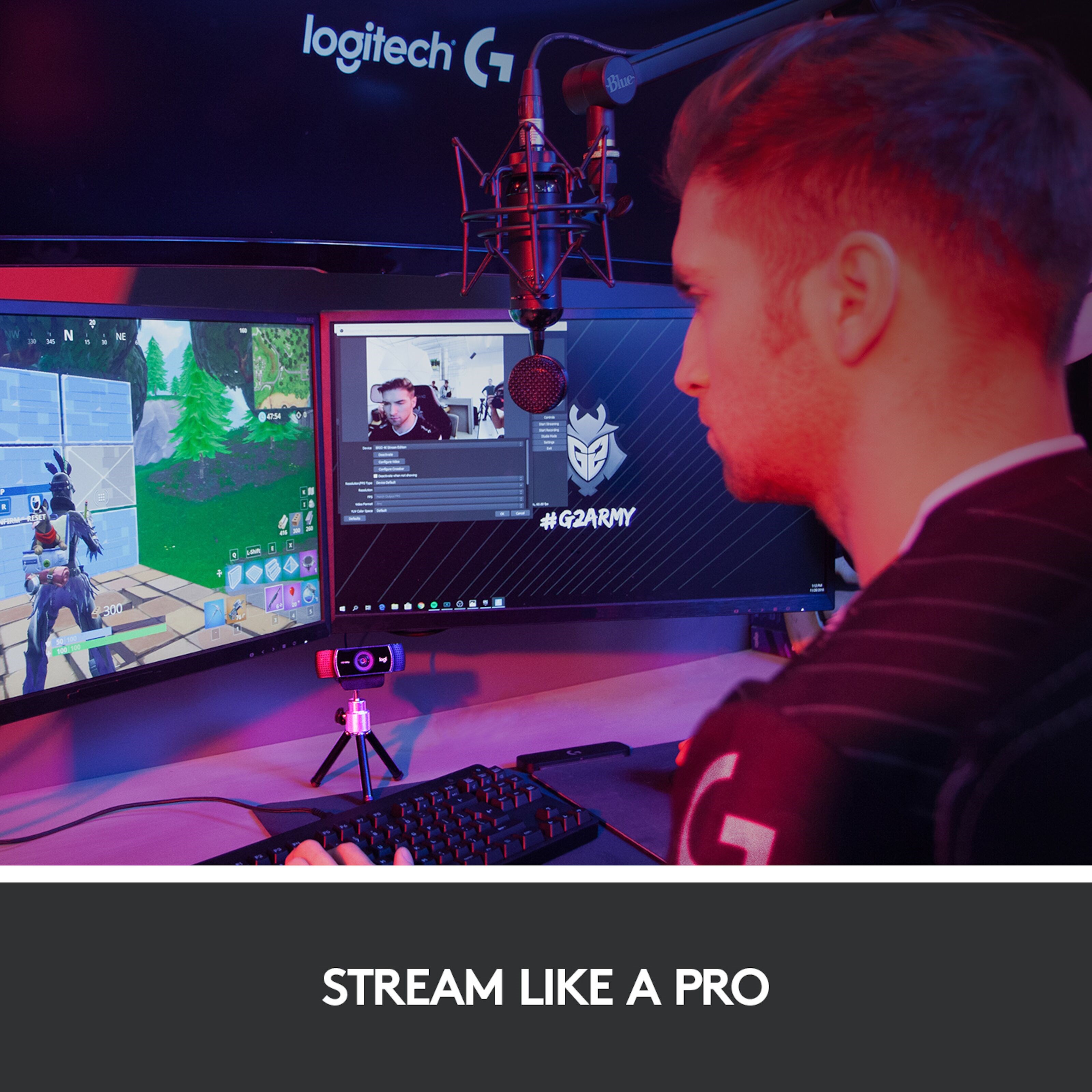 Logitech C922 Pro Stream Webkamera
