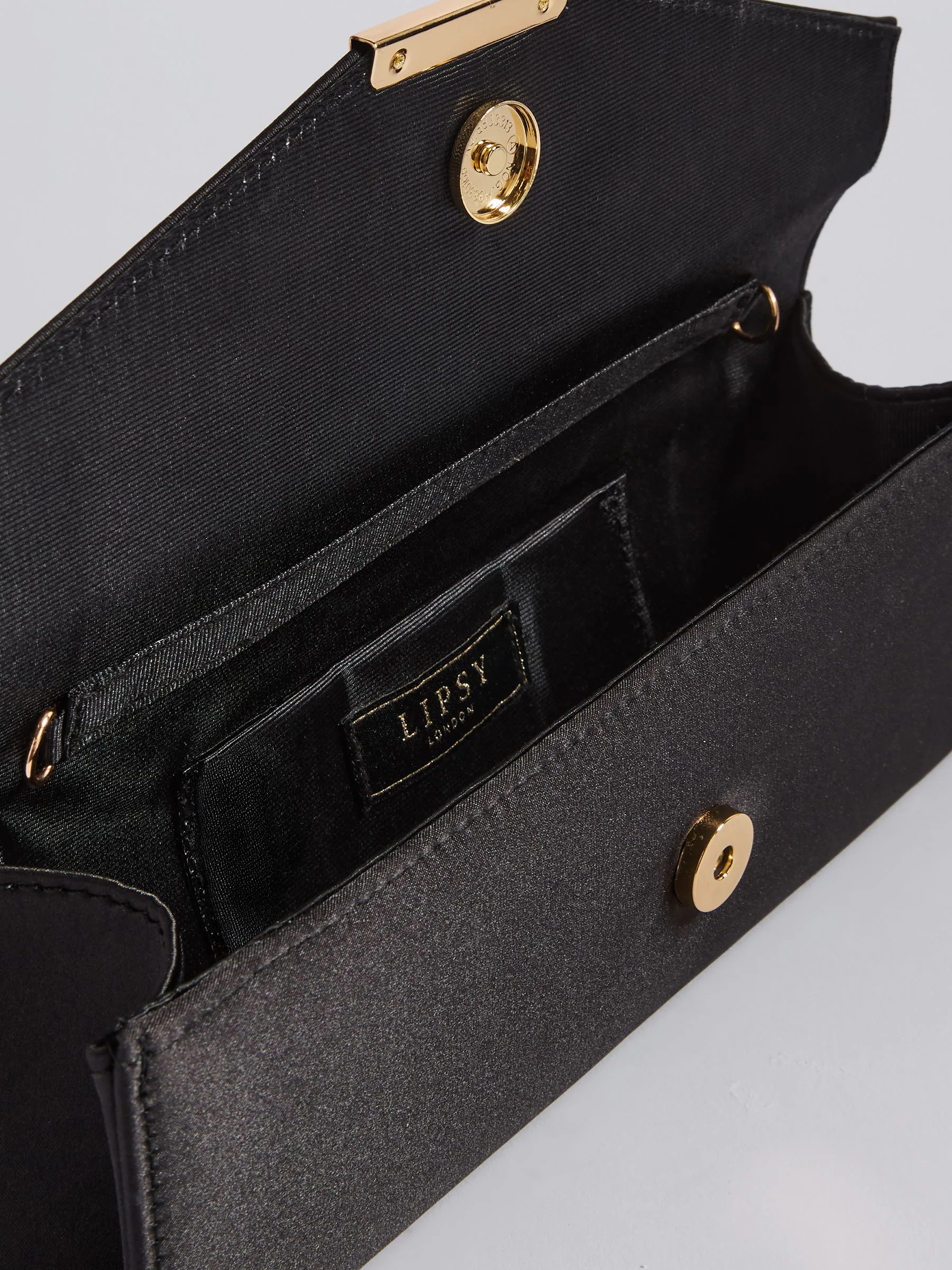 Zwart - Lipsy Clutch Bag
