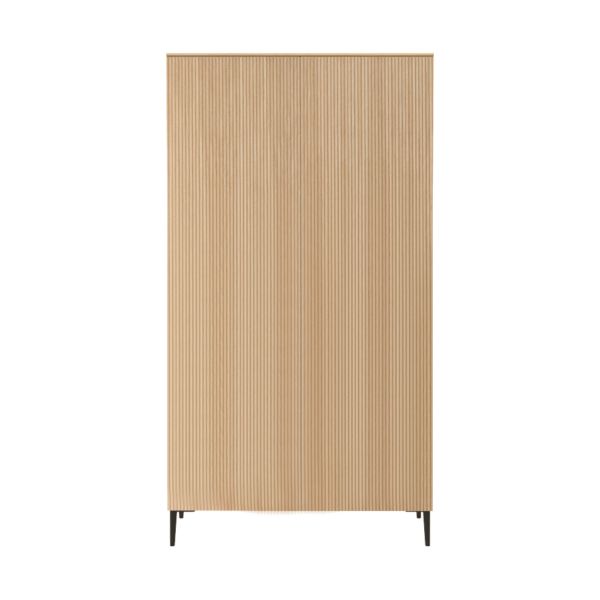 Kidsmill Levi Kledingkast 2-Deurs Naturel Eiken
