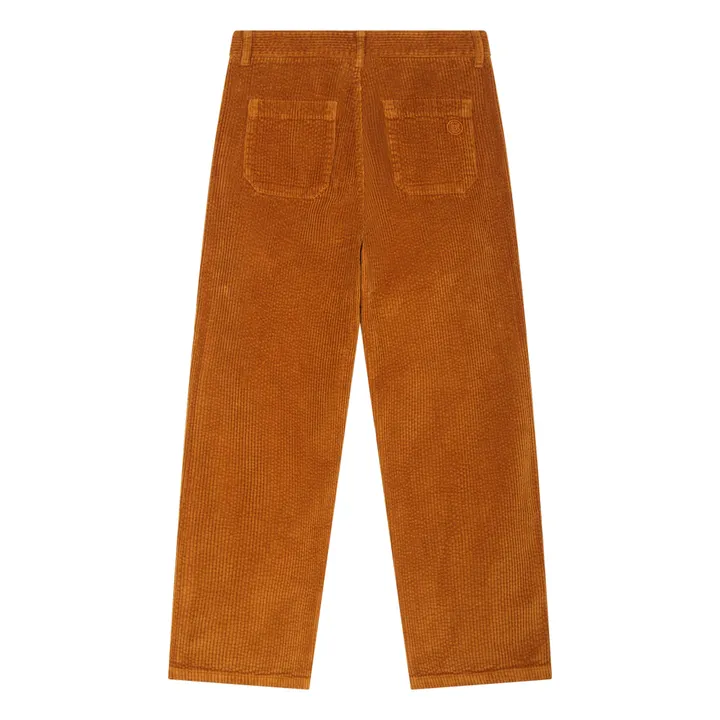 SMALLABLE BASICS Pantalon Femme velours côtelé coton bio | Noisette