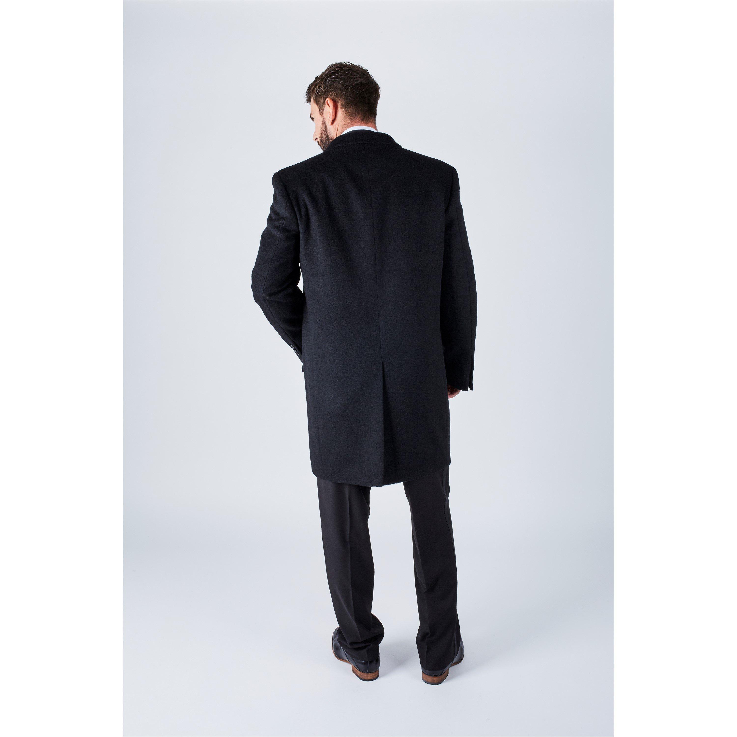 Harvey and Jones  Long Length Classic Overcoat Mens