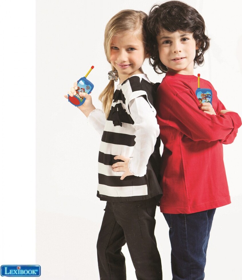 Paw Patrol Walkie Talkie Sæt - 120 M