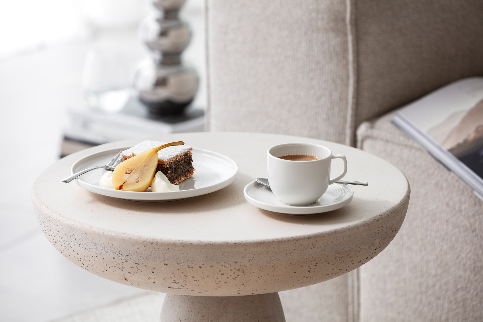 Villeroy & Boch Kaffeetasse AFINA Porzellan weiß