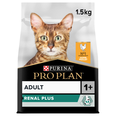 Pro Plan Katzenfutter Adult Renal Plus Huhn 1.5kg