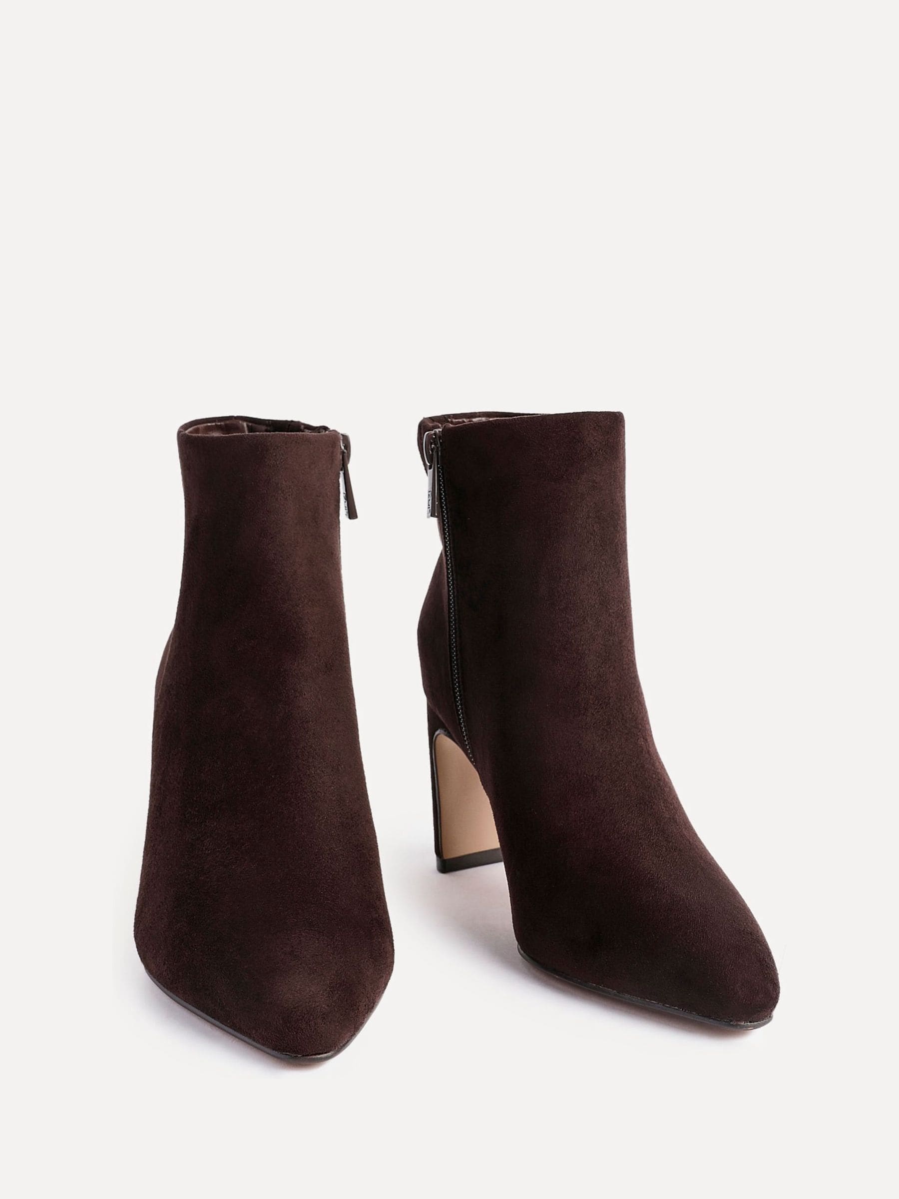 Bruin - Linzi Alisha Point Toe Block Heeled Ankle Boots