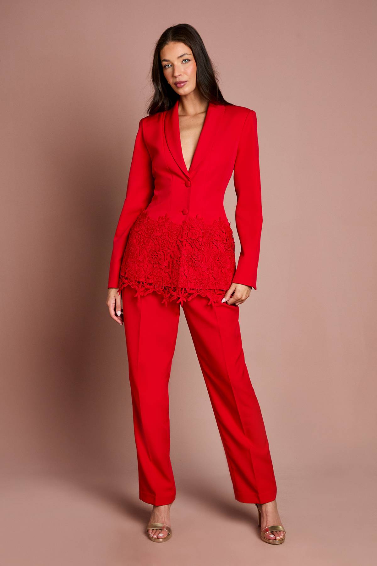 Coast Pantalon De Costume Droit À Pinces