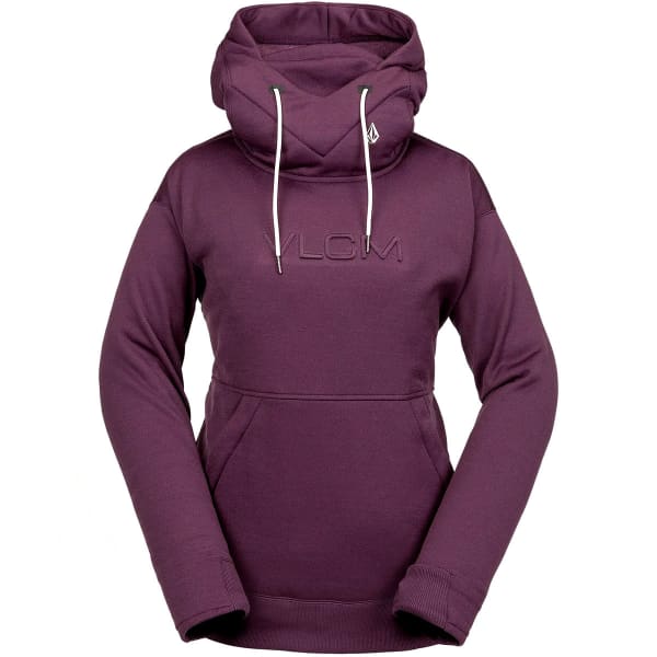 Veste polaire snowboard VOLCOM RIDING HYDRO HOODIE BLACKBERRY