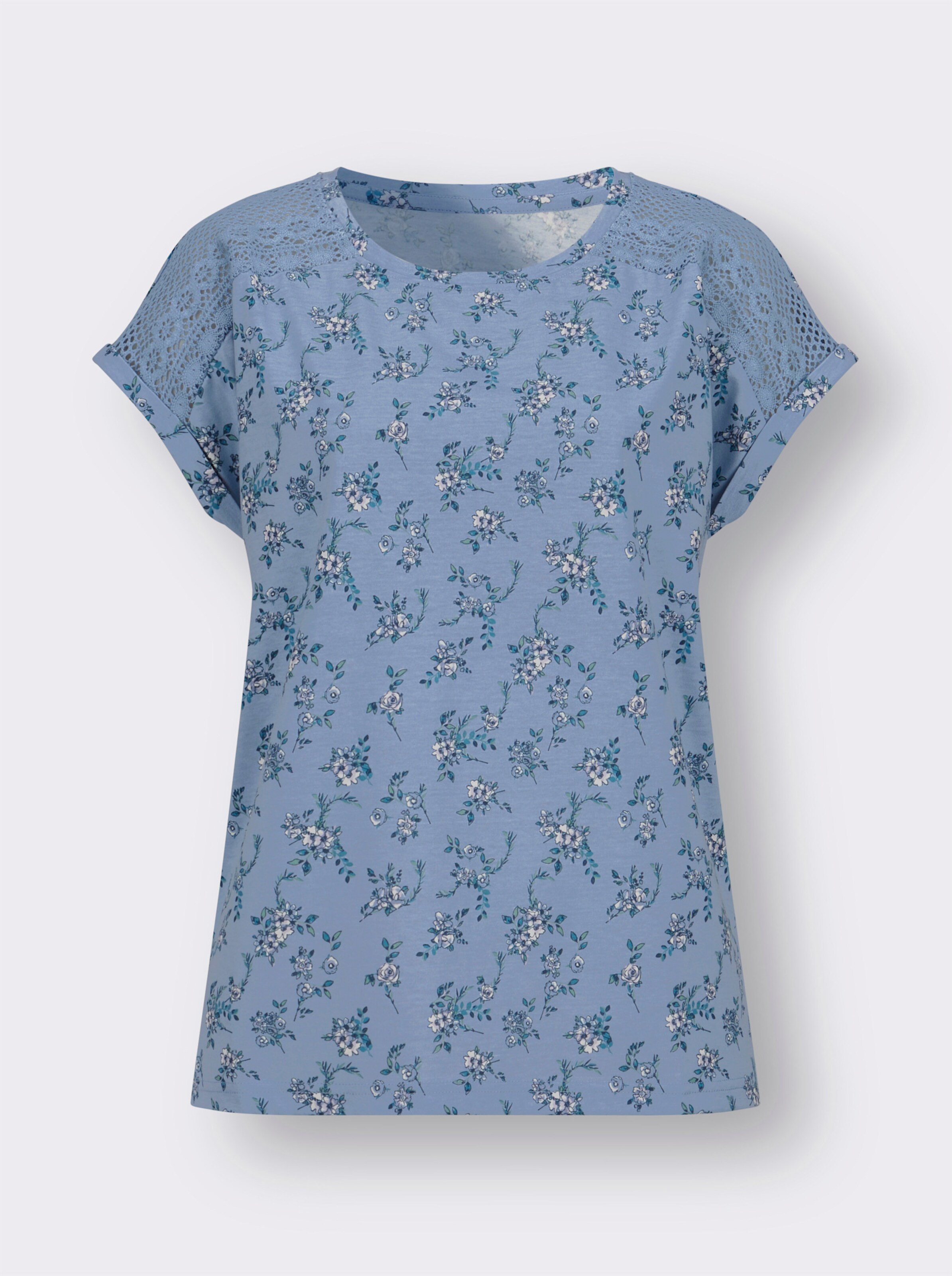 Rundhals-Shirt