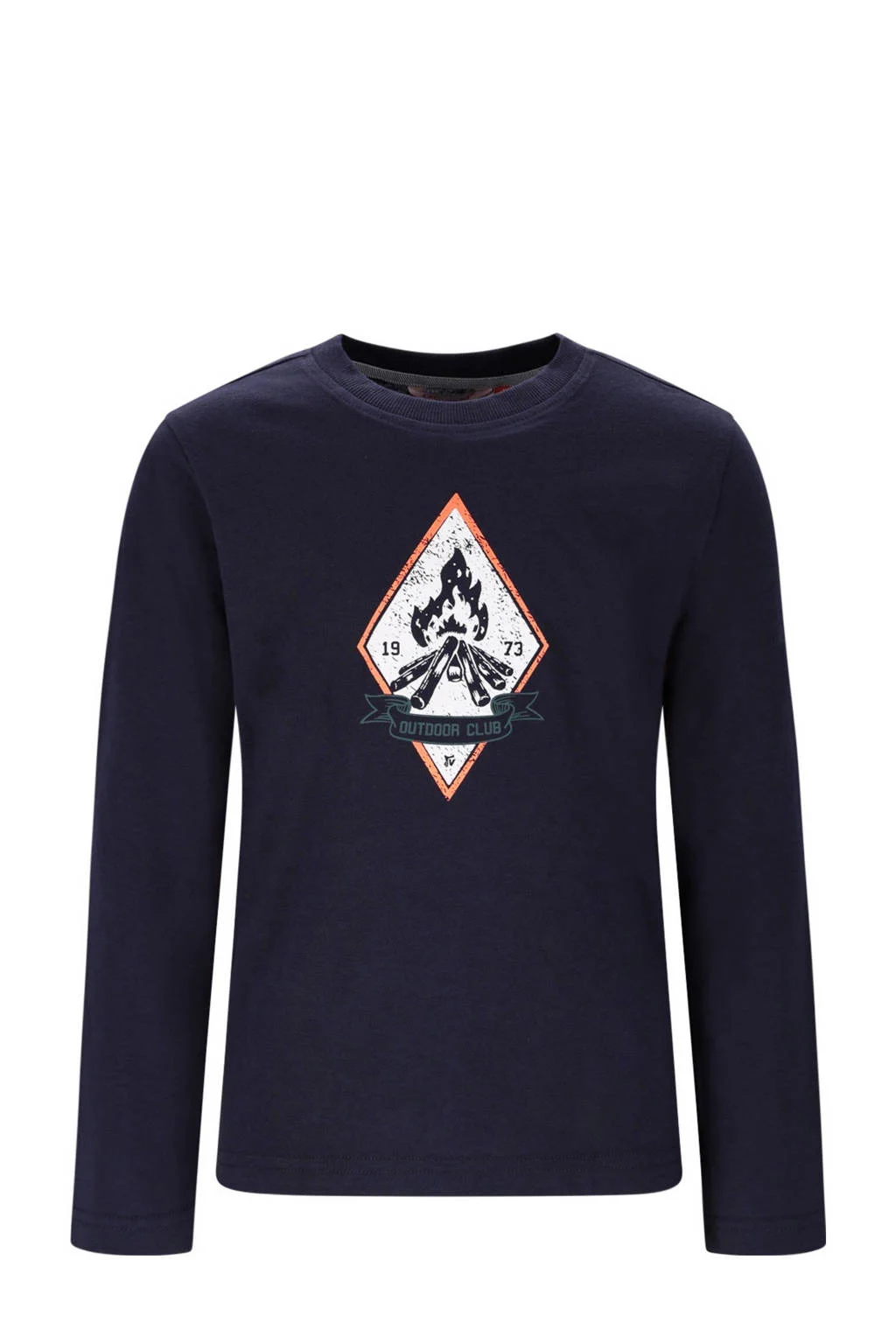 TYGO & vito longsleeve donkerblauw