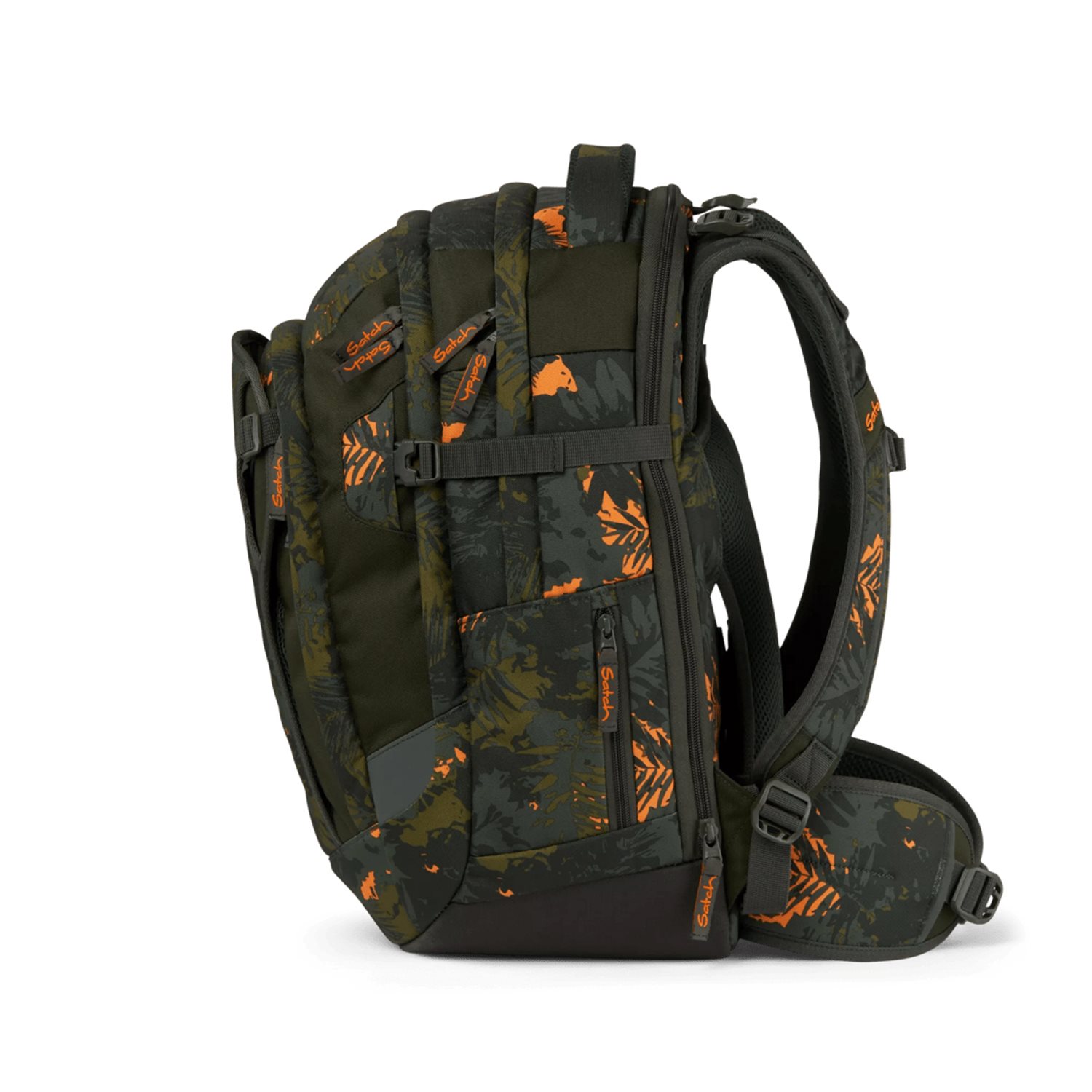 Satch Match School Backpack jurassic jungle