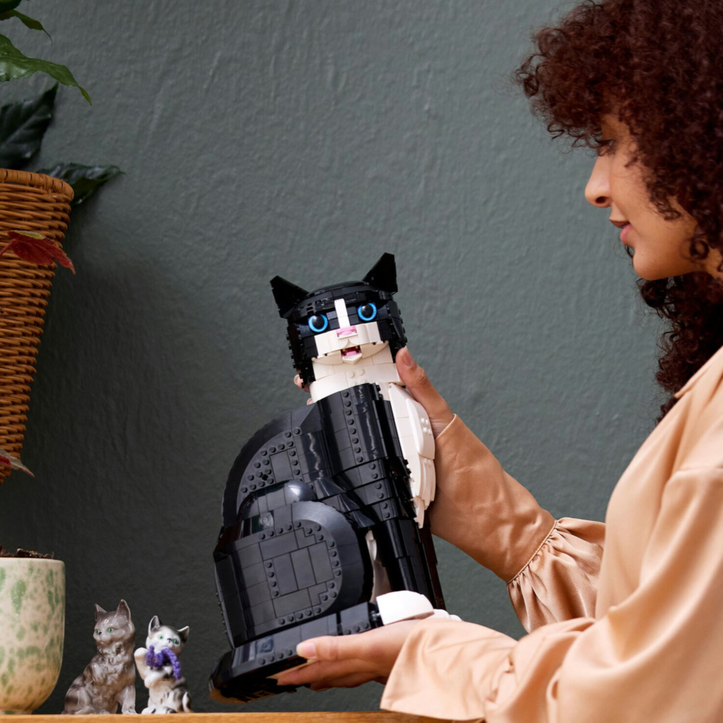 LEGO® Ideas Tuxedo Cat 21349