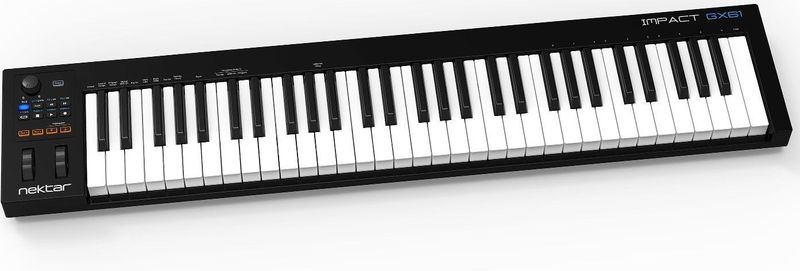 Nektar - Impact GX61 - MIDI-controller - Zwart - Toetsenbord