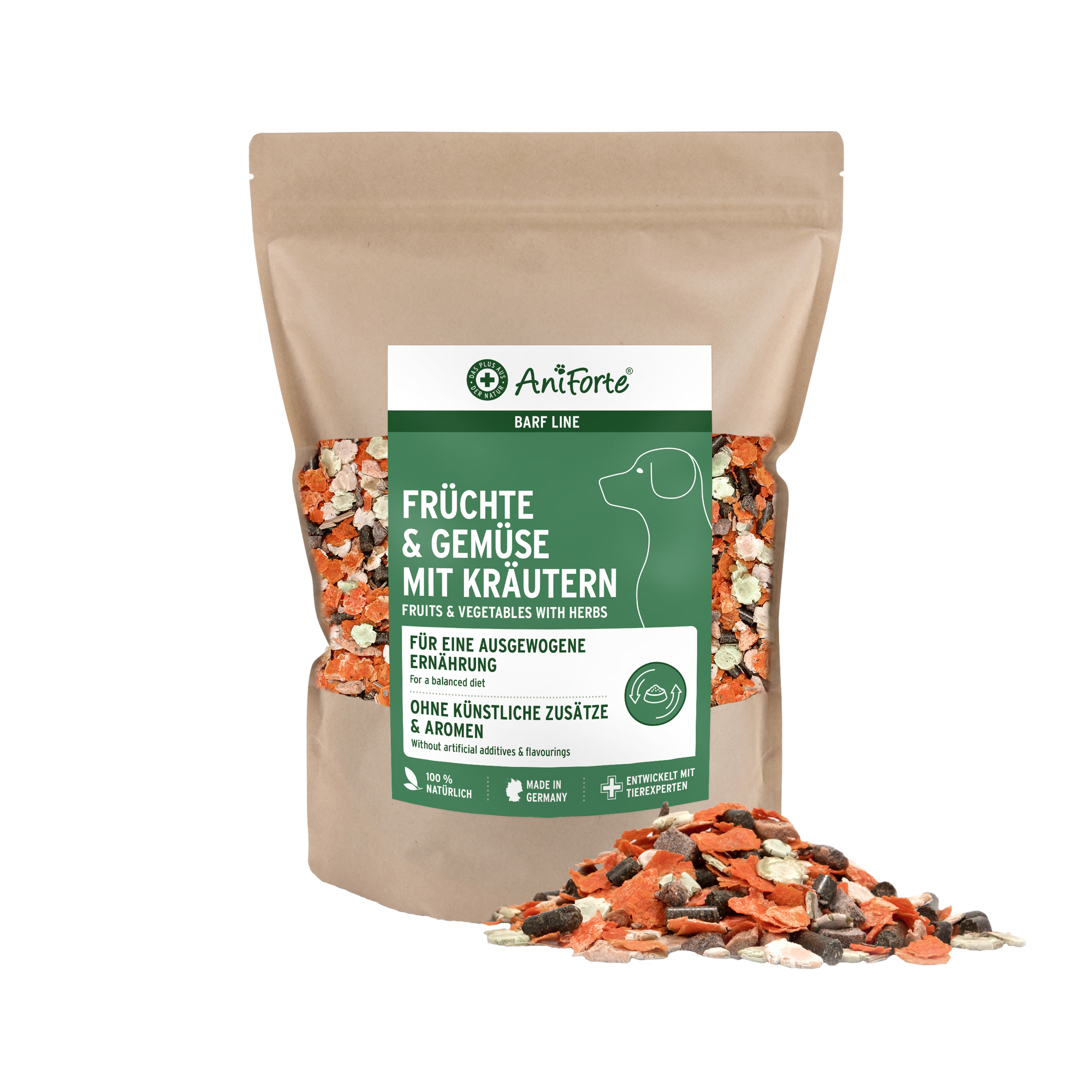 AniForte BARF-Line Fruit & Groente met Kruiden