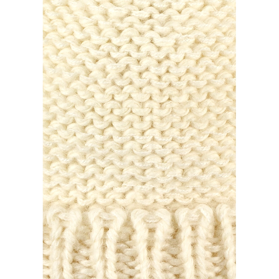 Sterntaler Strickmütze Umschlag ecru