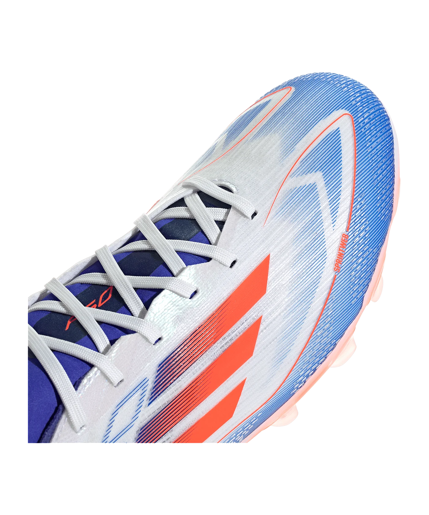 adidas F50 Pro MG Advancement Weiss Rot