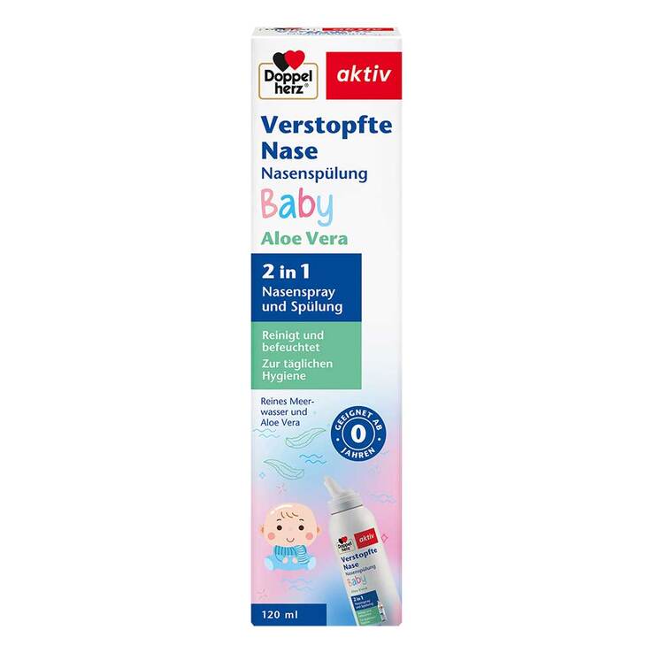 Doppelherz Verstopfte Nase Nasenspülung Baby, 120 ml