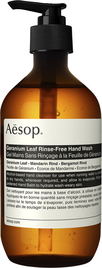 Aesop Geranium Leaf Rinse-Free Hand Wash 500mL