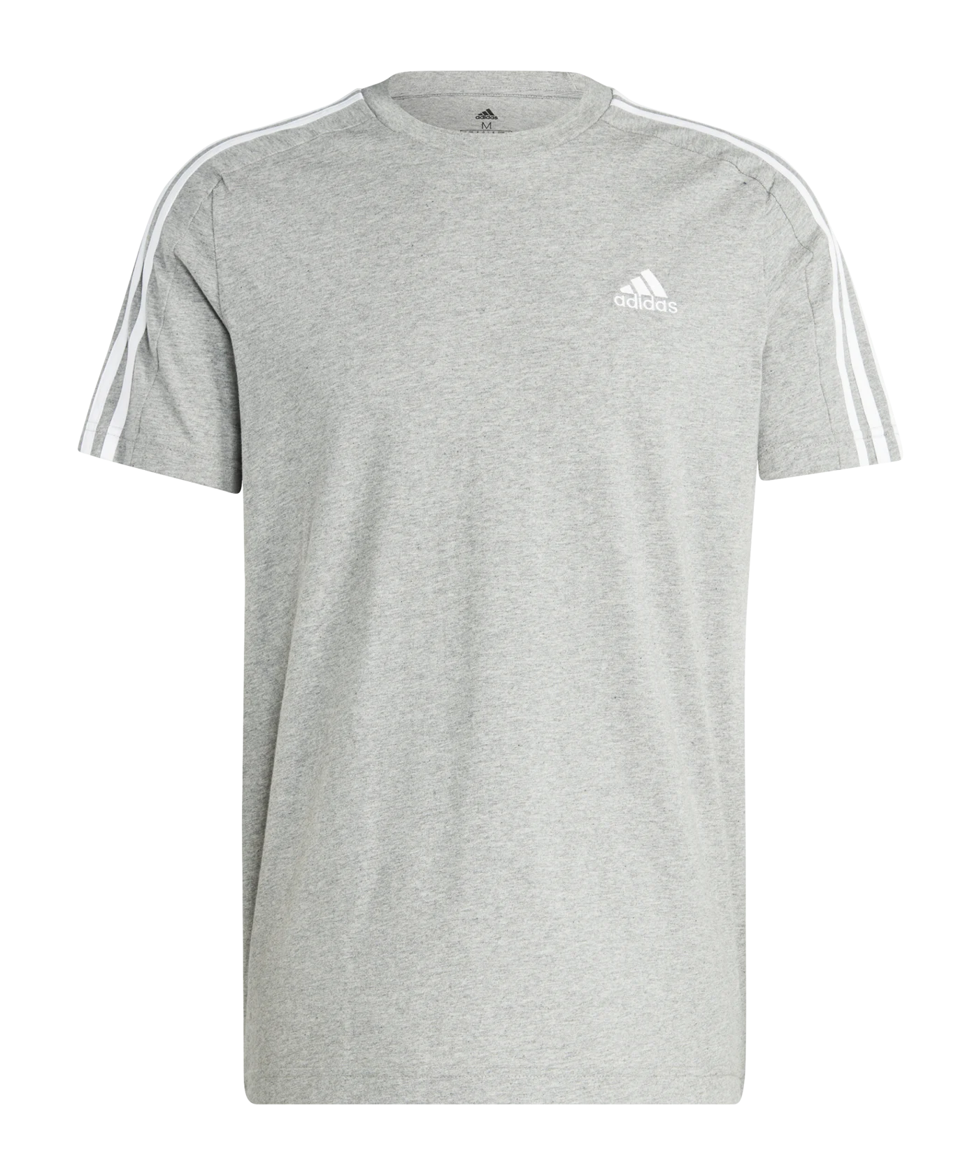 adidas 3S T-Shirt Grau Weiss